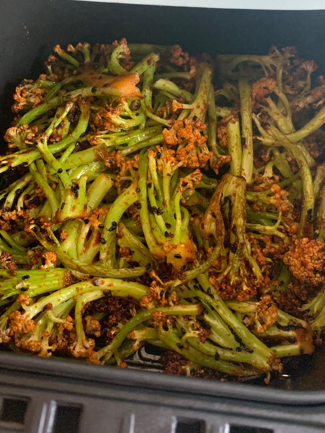 空气炸锅烤花菜