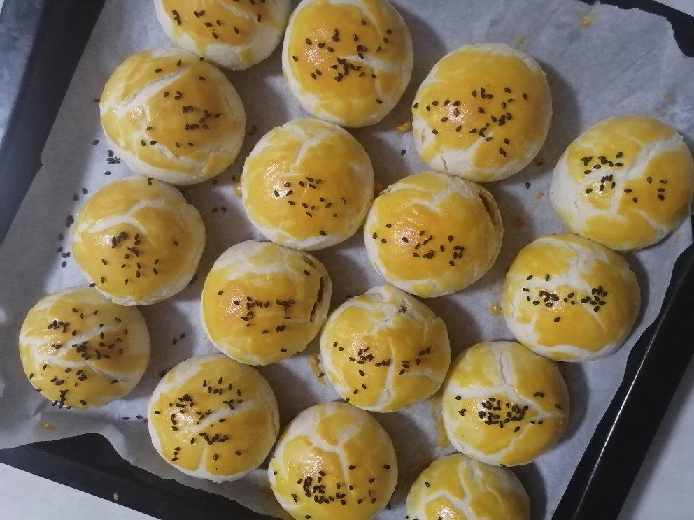 免揉免松弛超快手不破酥不混酥的蛋黄酥—新手一看包会