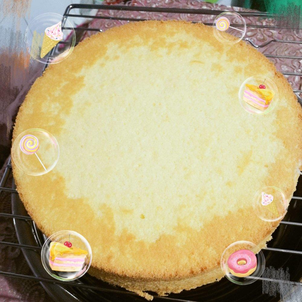 《Tinrry+》戚风蛋糕（6寸配方）（基础、超详细教程）