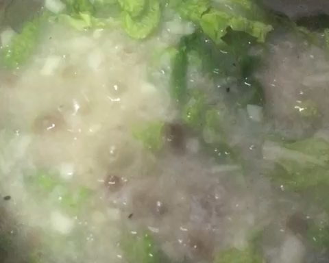 羊肉滑蛋蔬菜粥-冬日暖心粥万能配方的做法 步骤3