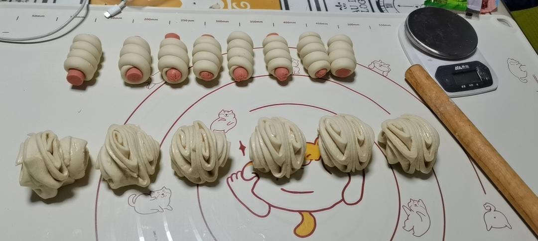 银丝花卷(一次发酵)
