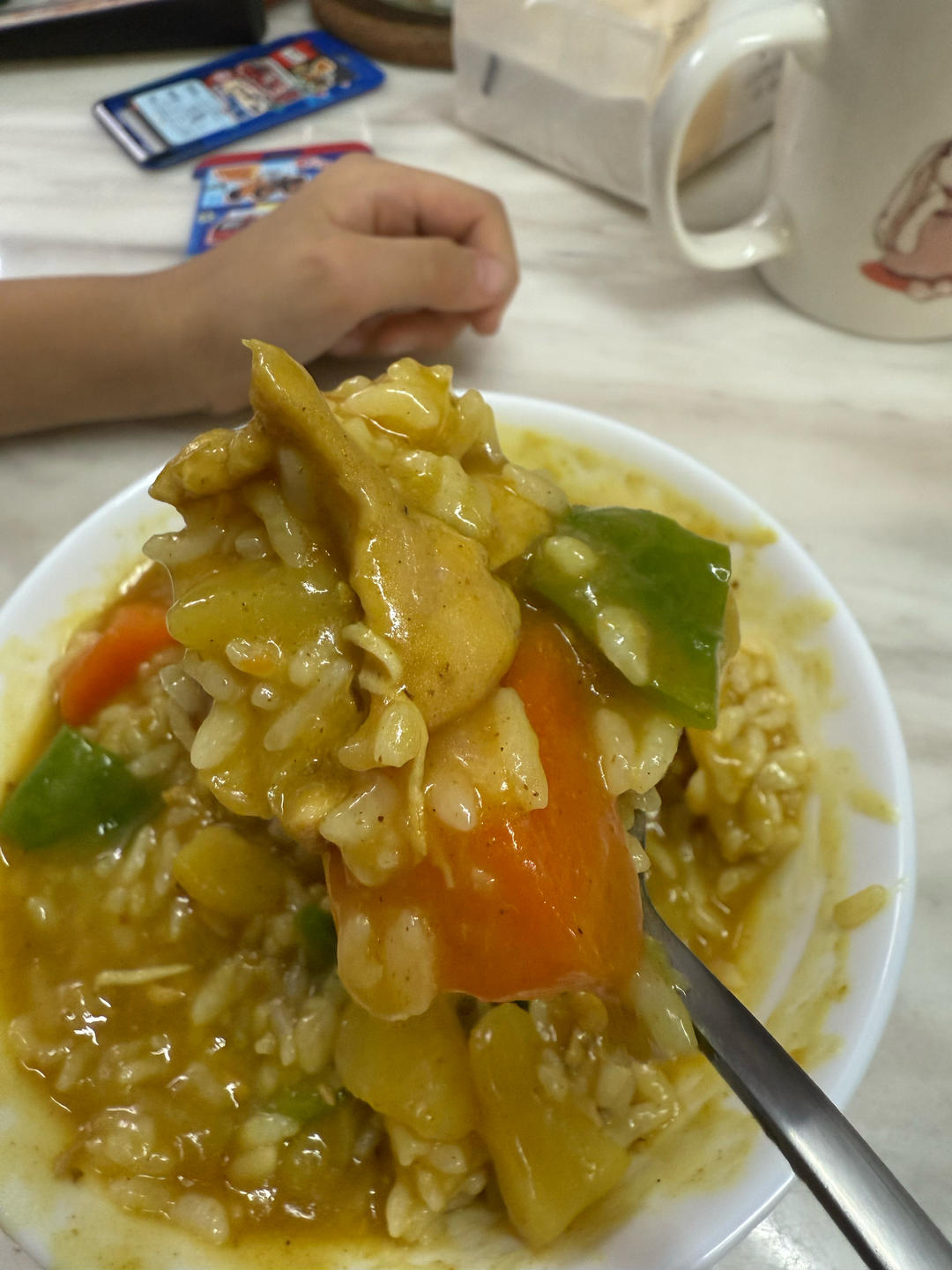 咖喱土豆鸡饭
