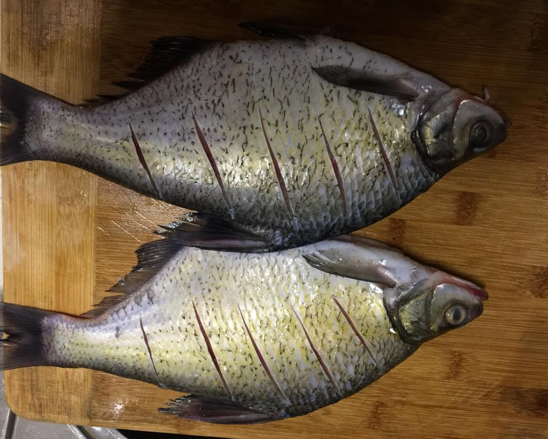 干烧鳊鱼的做法 步骤1