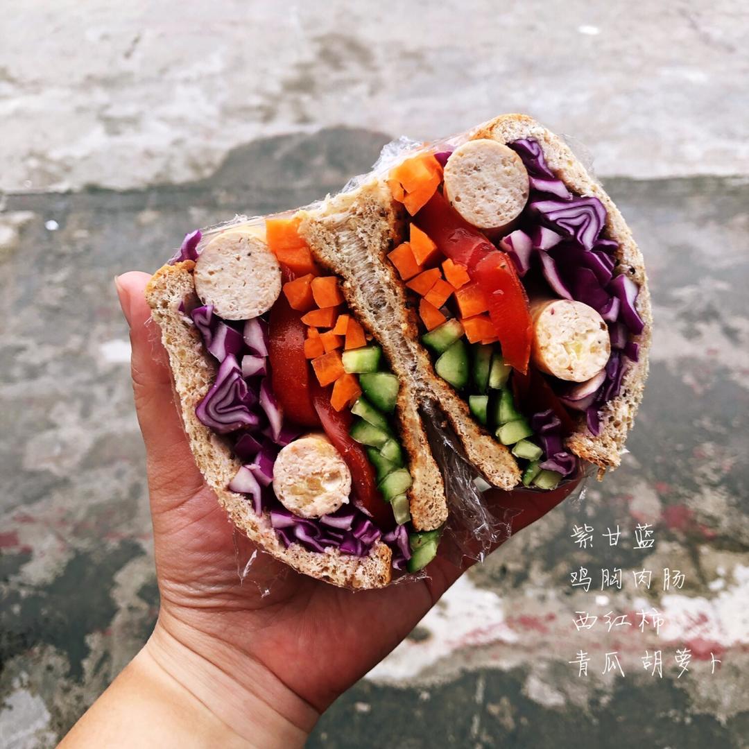 减脂三明治🥪