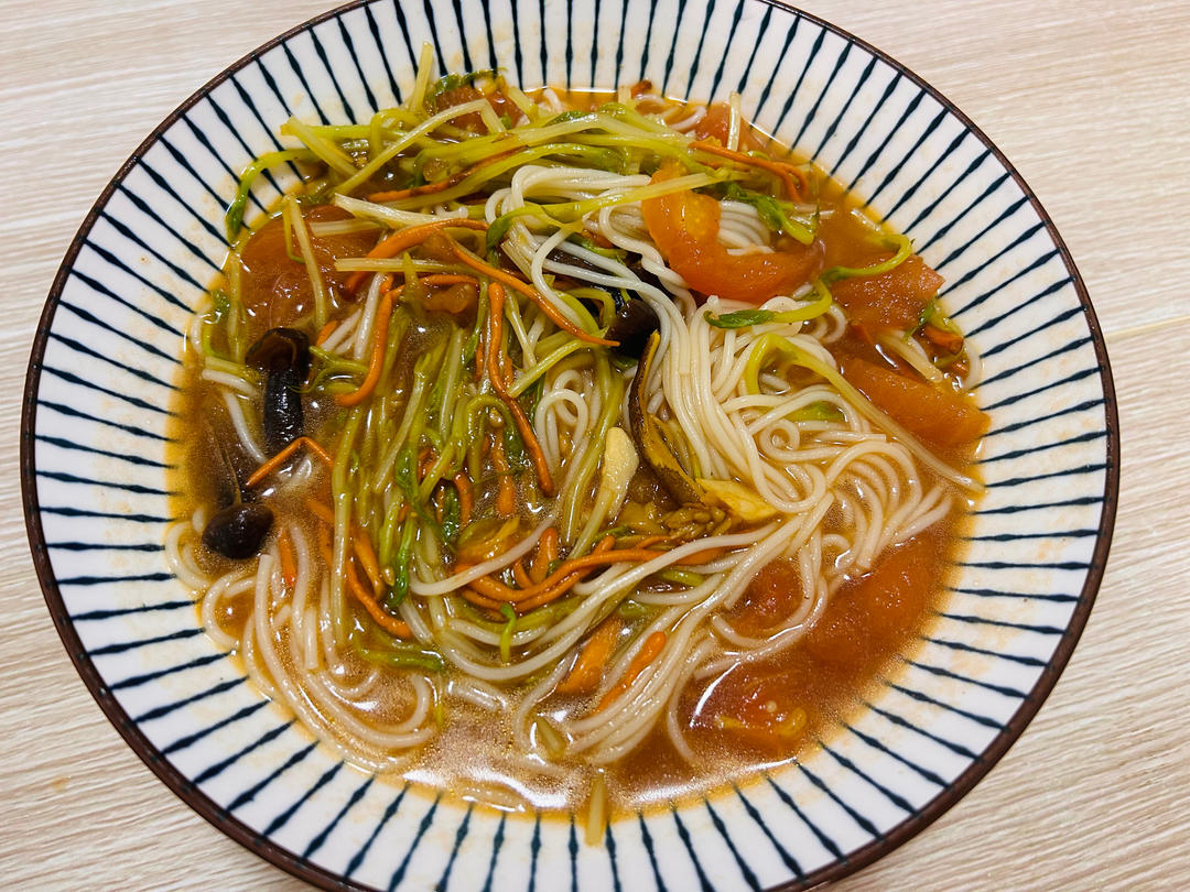 假装在日本｜简单健康日式荞麦面