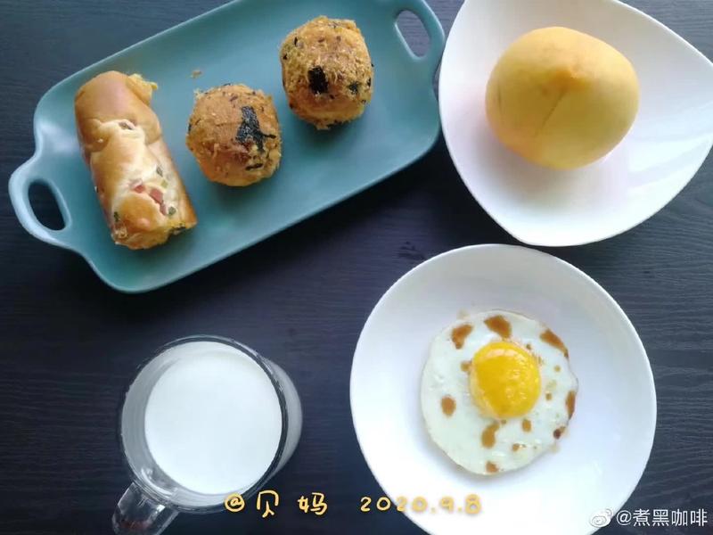 纯奶手撕吐司的做法 步骤1