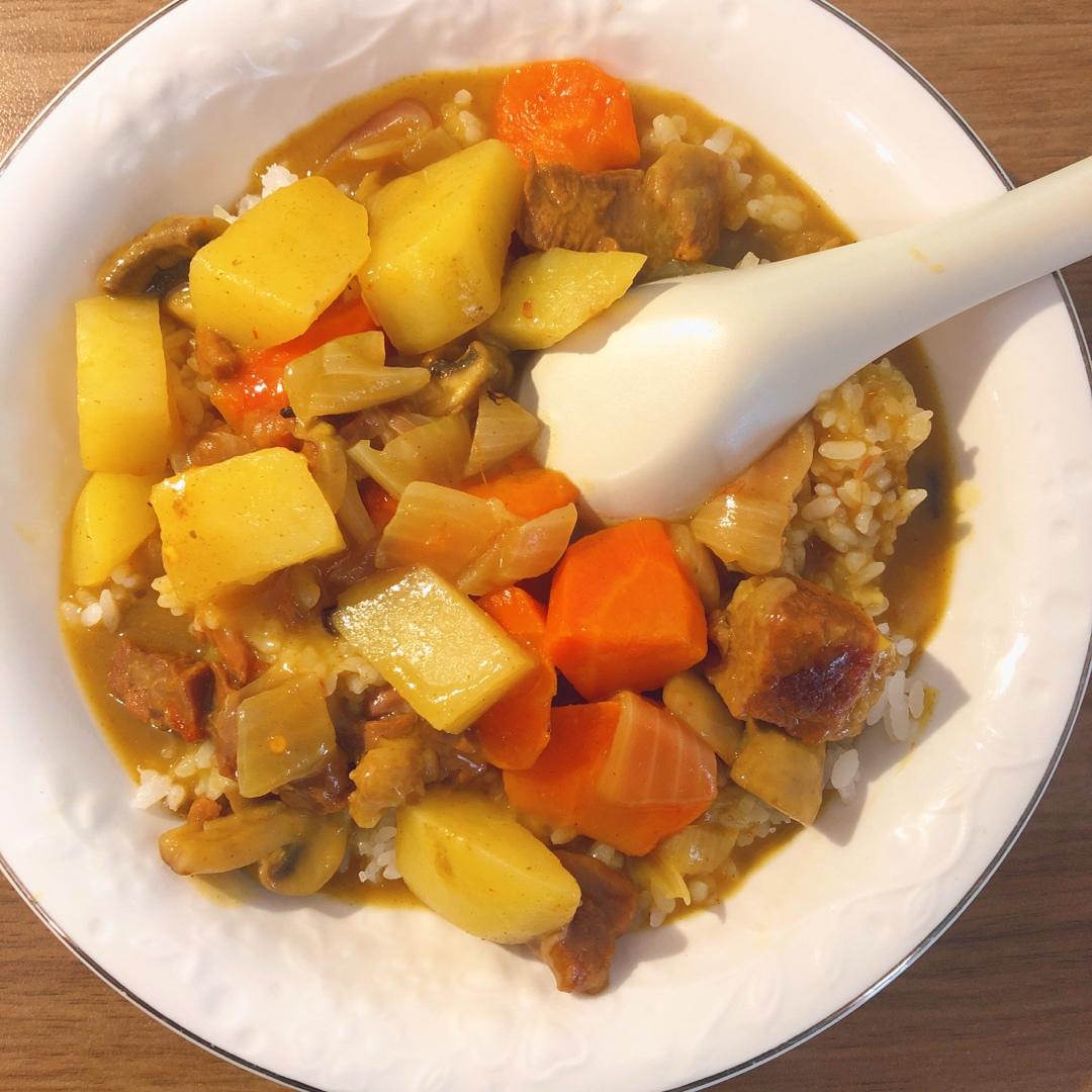 咖喱牛肉(零失败)