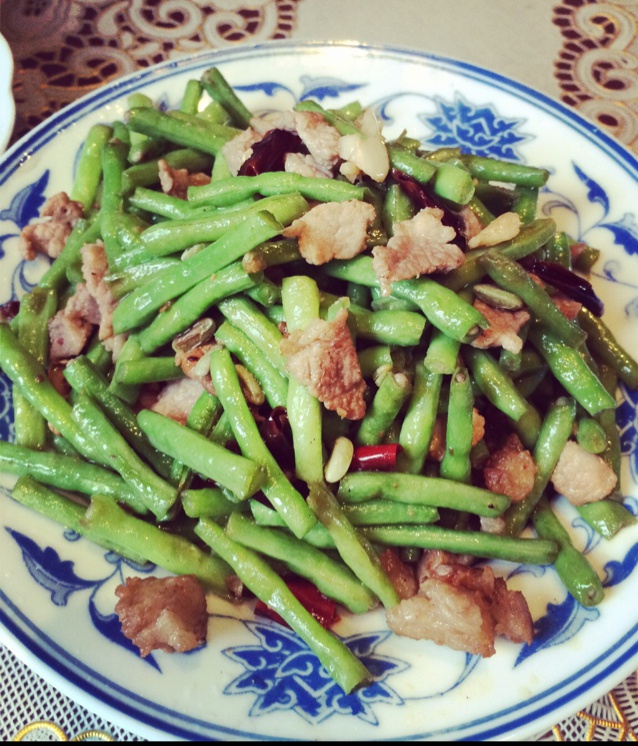 豇豆炒肉