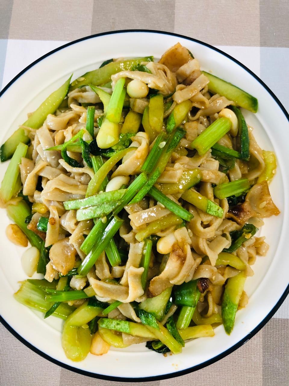 炒豆粑  安徽特产