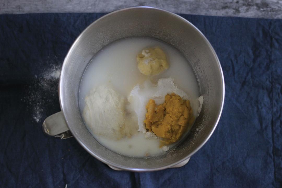 纯奶手撕吐司的做法 步骤1