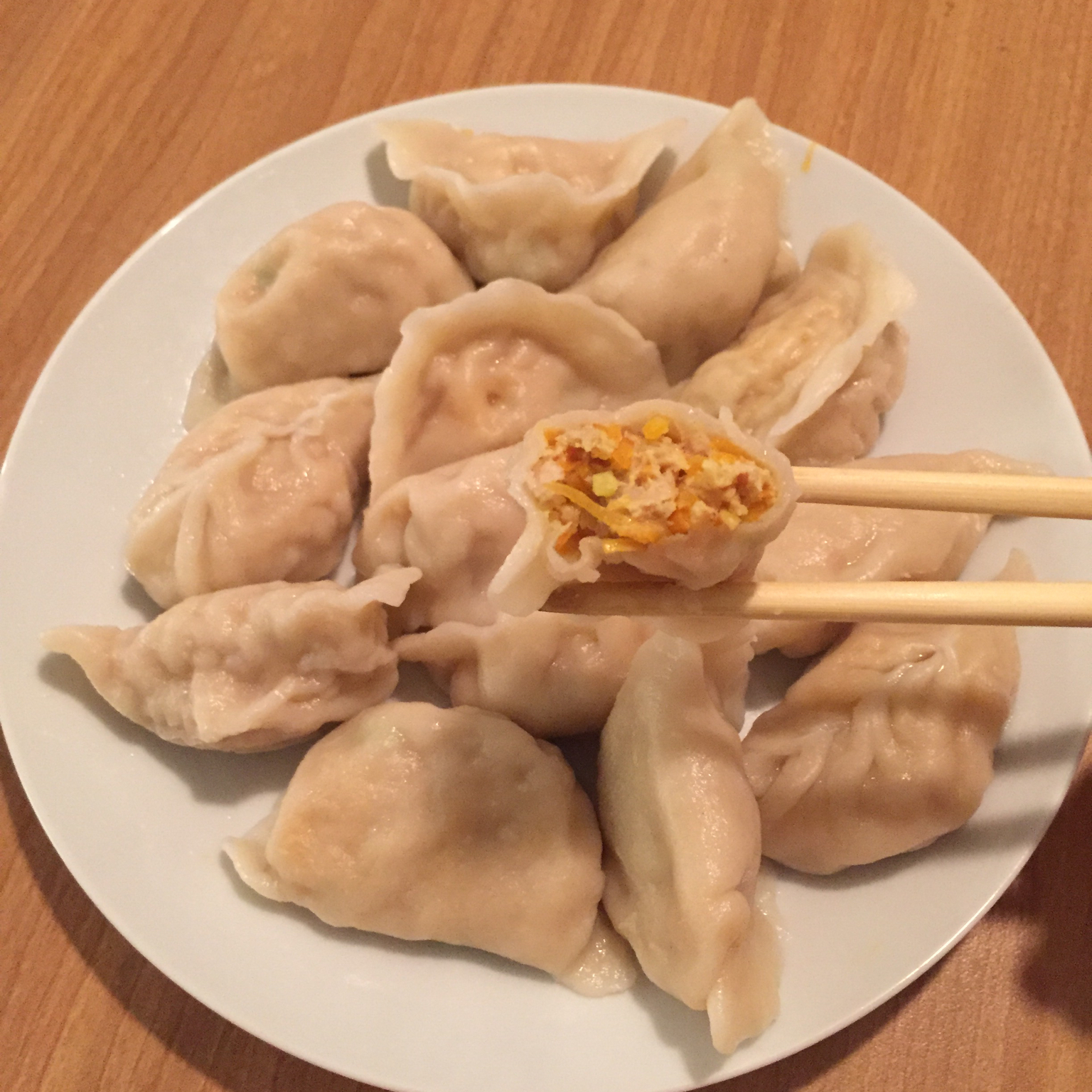 南瓜馅儿饺子