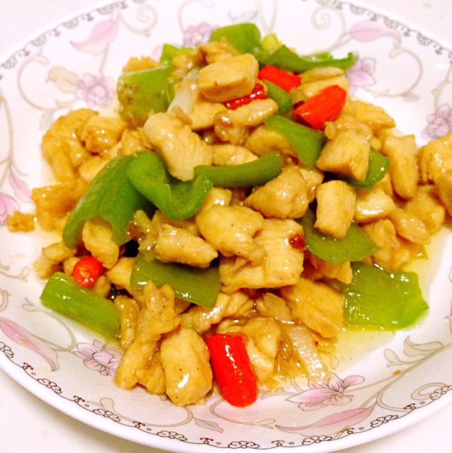 豉椒鸡丁