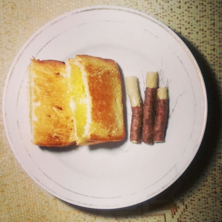 秋日南瓜葡萄干三明治