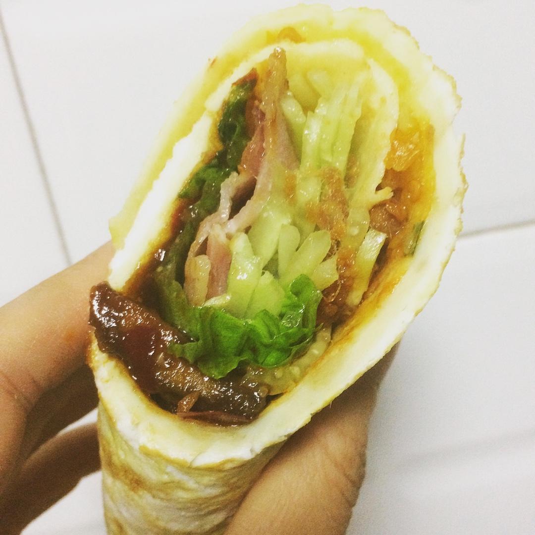 【鸡蛋卷饼】