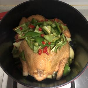 任你想象的铸铁锅焖鸡的做法 步骤6