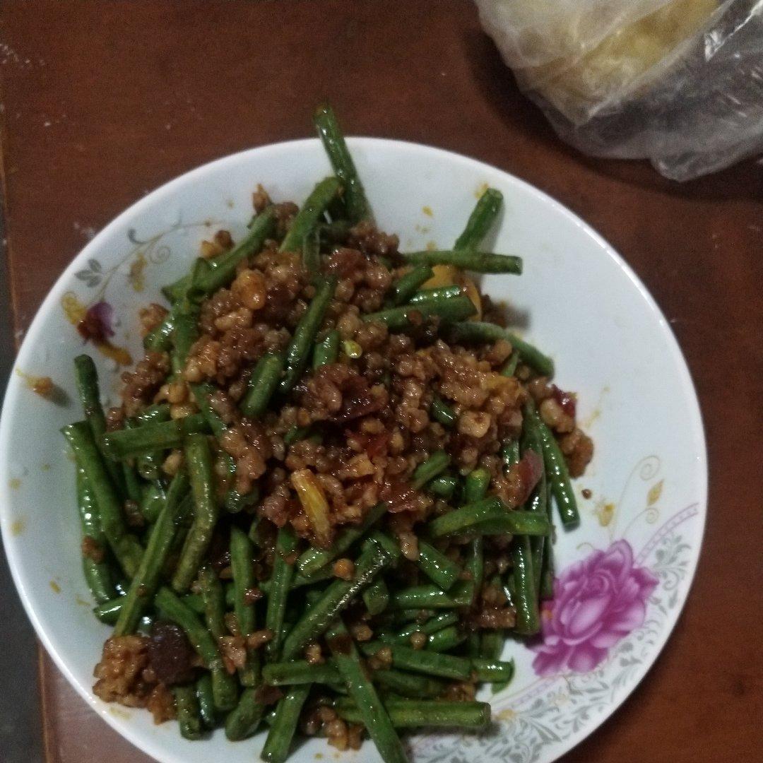 超级下饭的肉末四季豆