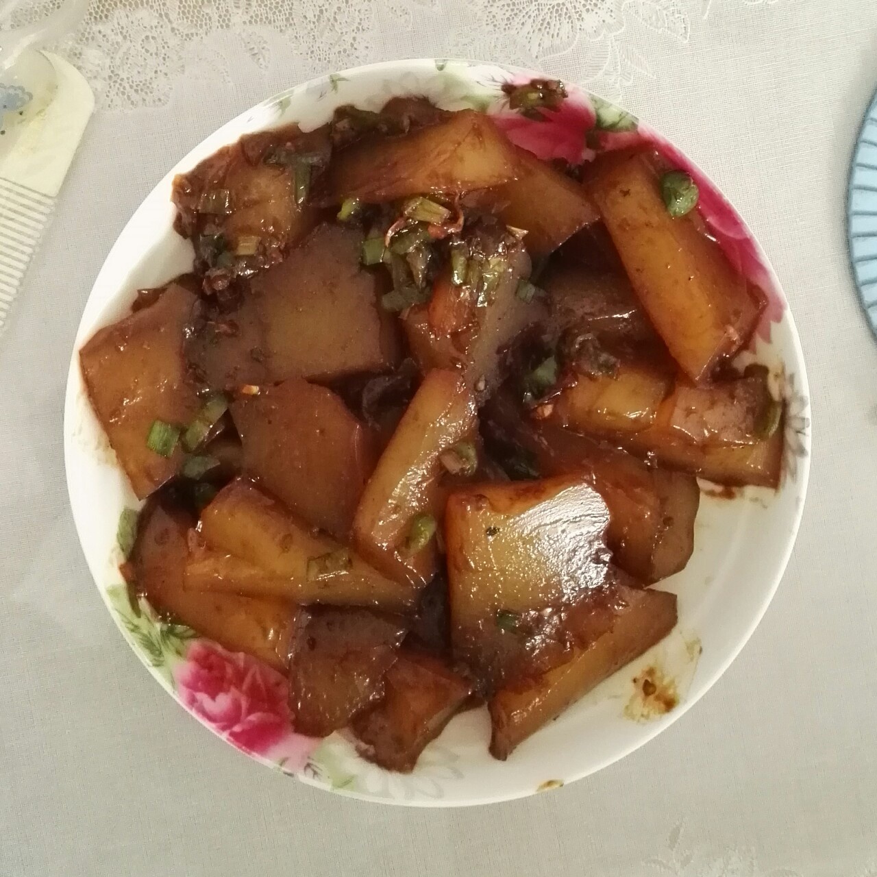 老干妈炒凉粉