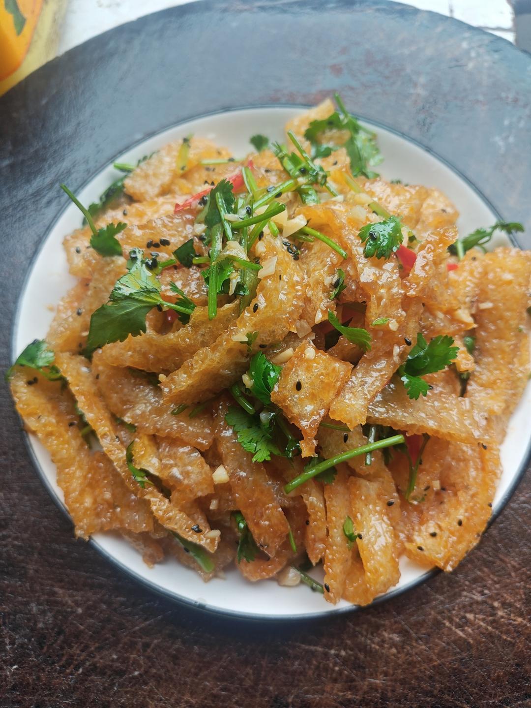 口感特别爽的凉拌猪皮