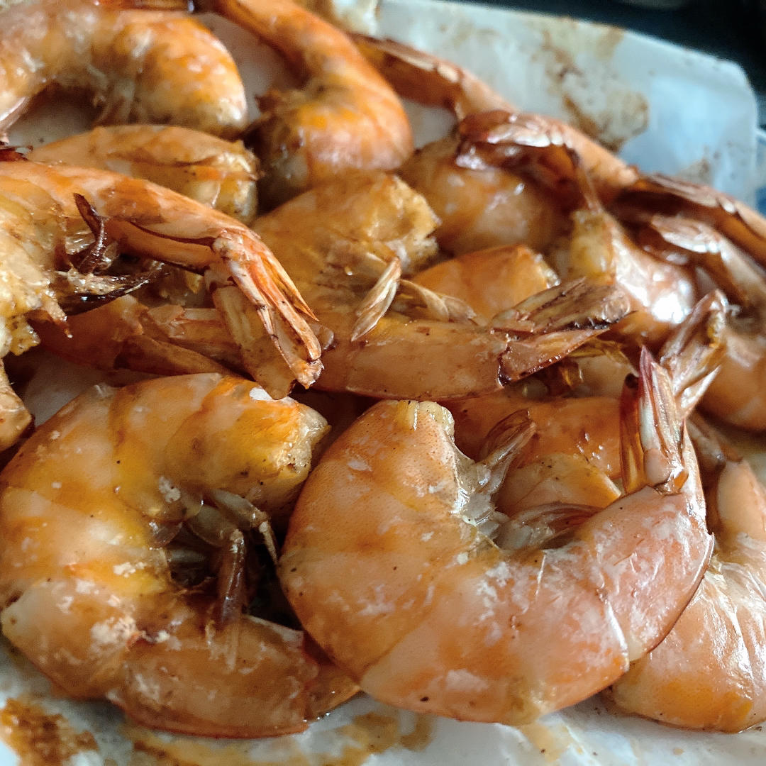 烤虾仁 (空气炸锅)