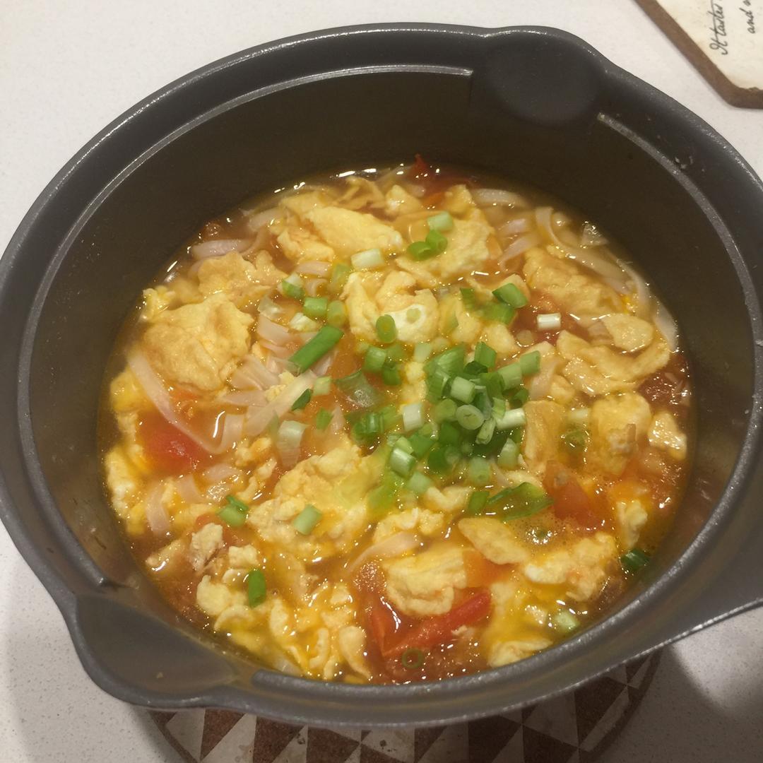 超级入味好吃的番茄鸡蛋面
