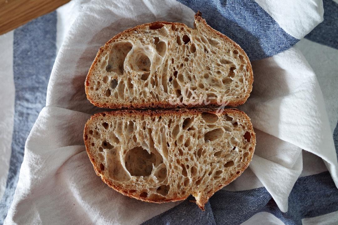 视频教程 天然酵种欧包 基础配方＆制作流程