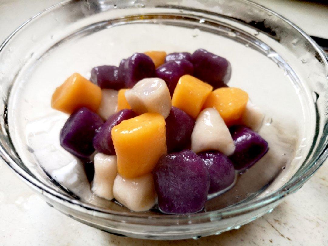 满足你的偷学欲望，“鲜芋仙”的三色芋圆在家也能轻松搞定！——三色芋圆