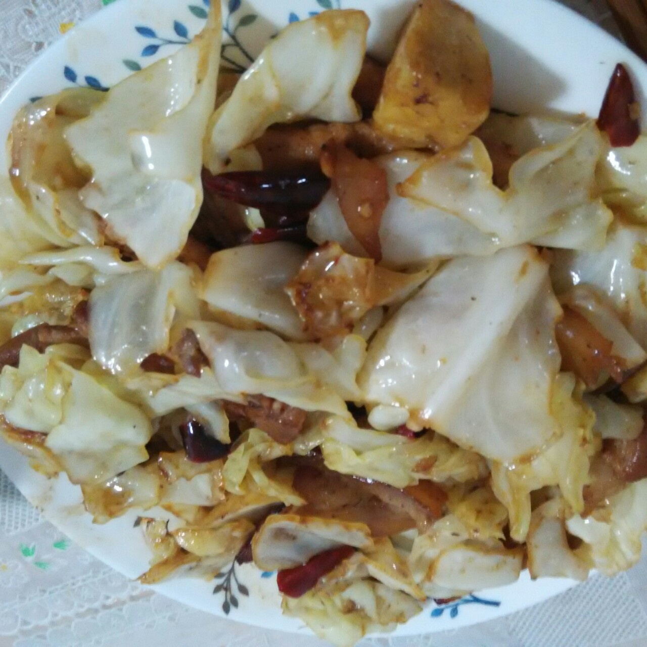 干锅手撕包菜