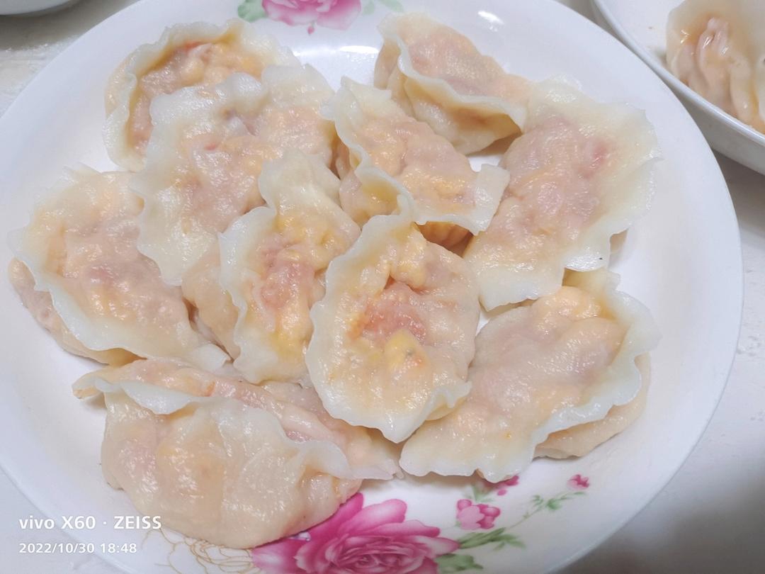 西红柿鸡蛋馅饺子