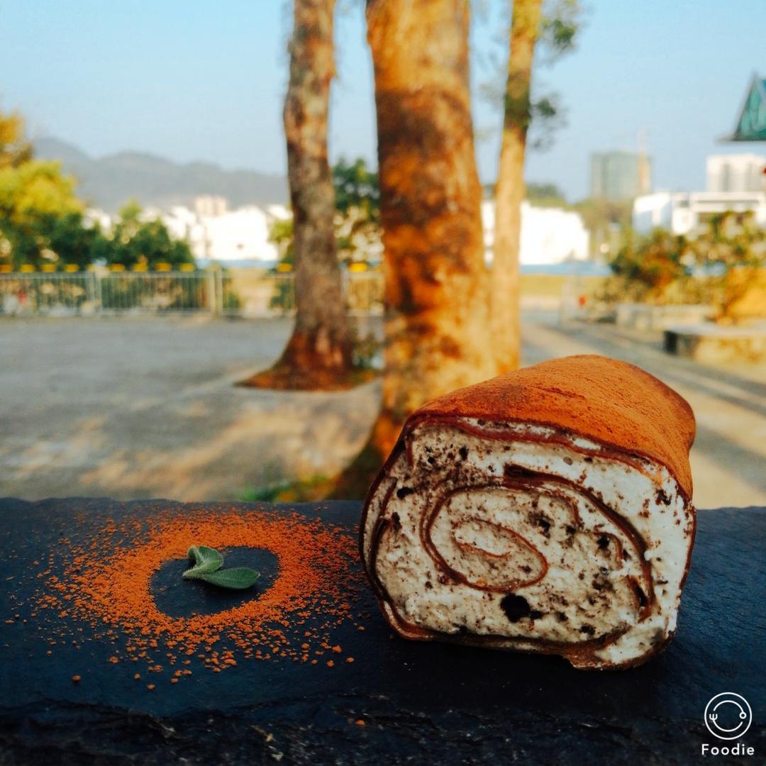 网红食谱│抹茶毛巾卷