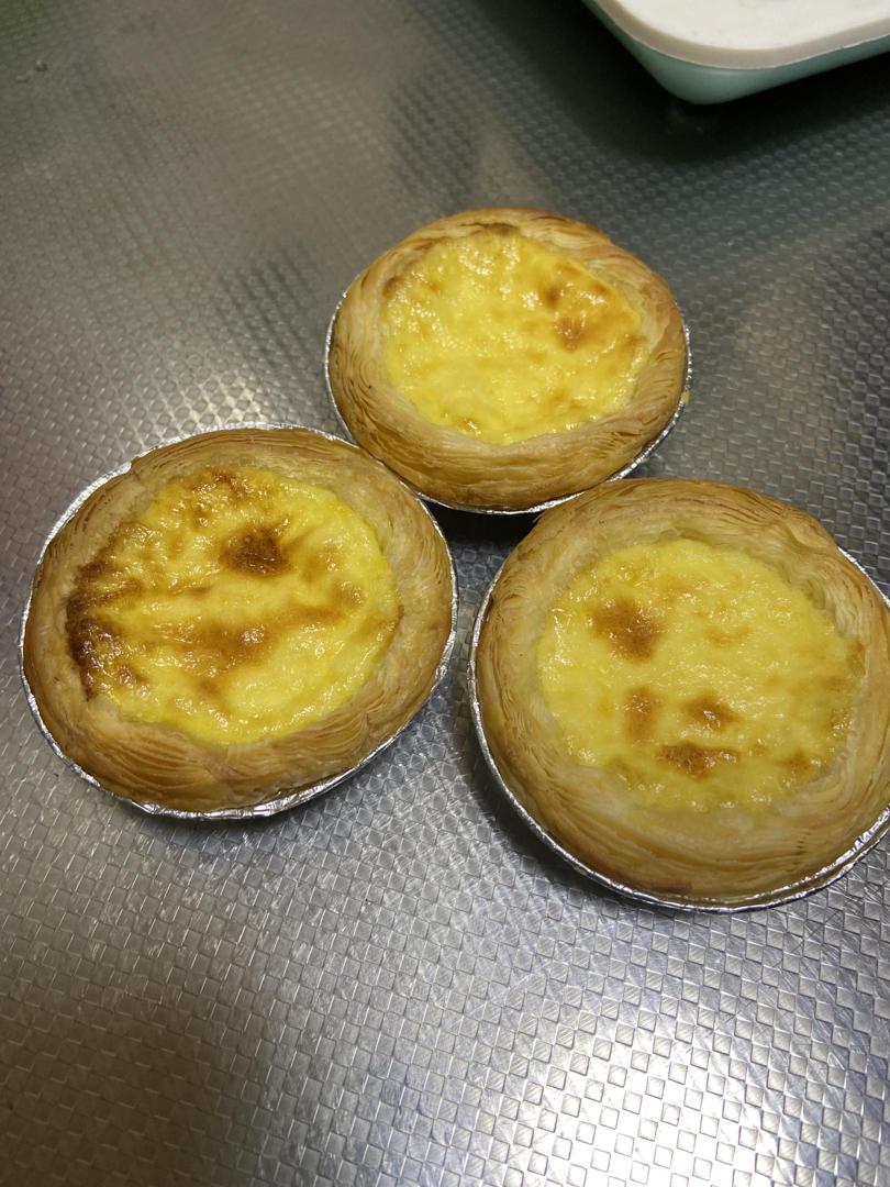 超嫩滑的葡式蛋挞(全蛋版)新手友好『秒杀KFC』