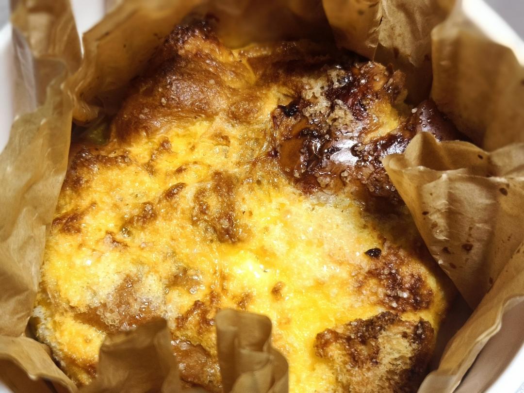 牛奶鸡蛋吐司布丁（空气炸锅）