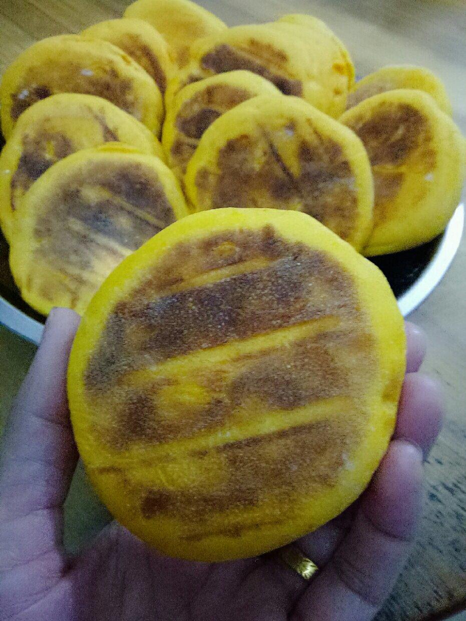 堂妈小厨——发面南瓜饼
