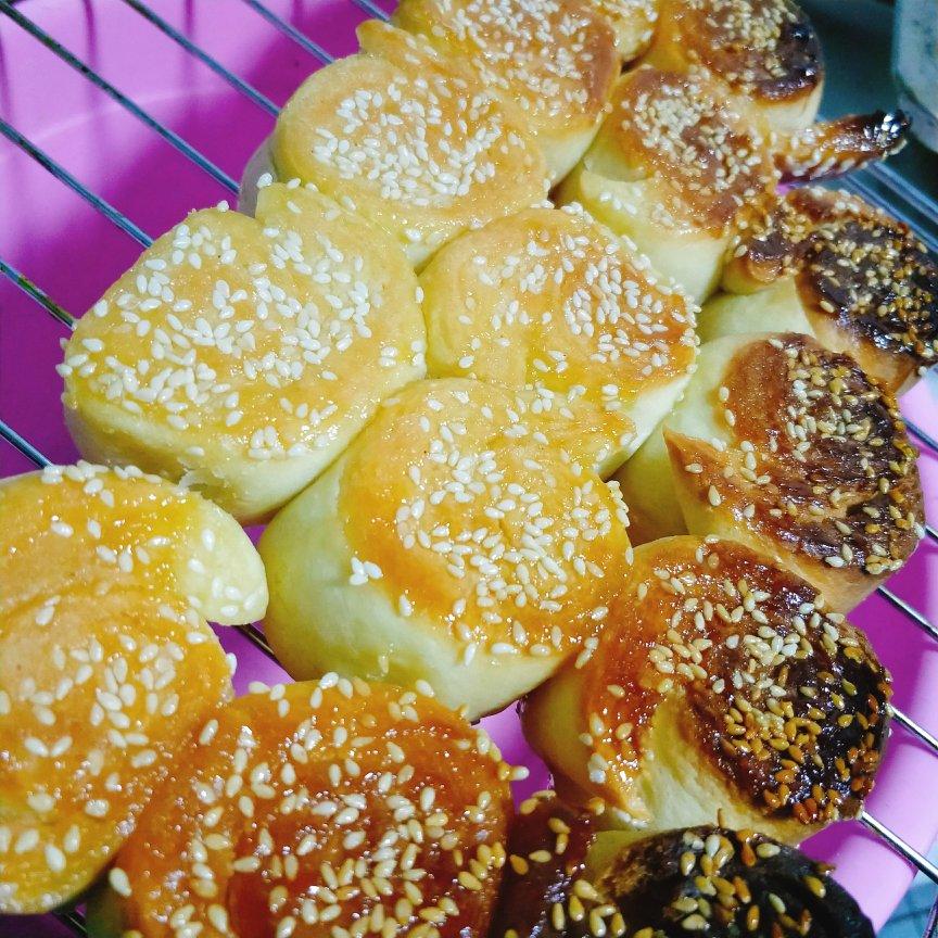 二次发酵脆底蜂蜜小面包