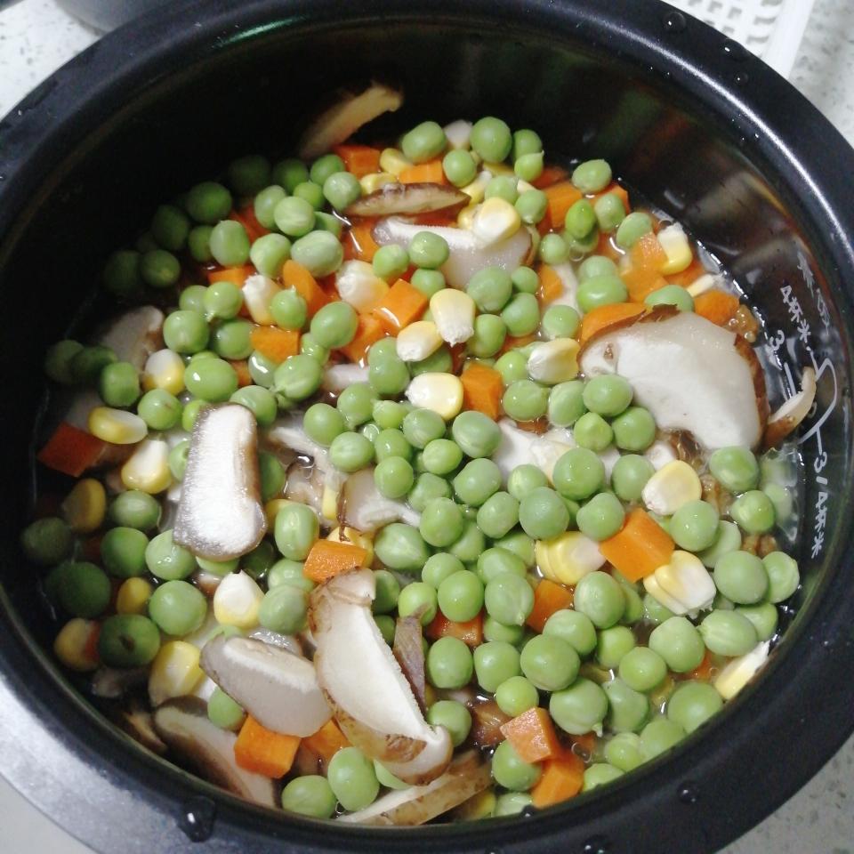 香喷喷的焖饭的做法