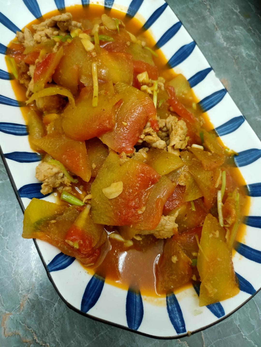 超级下饭的🍉西瓜皮炒肉