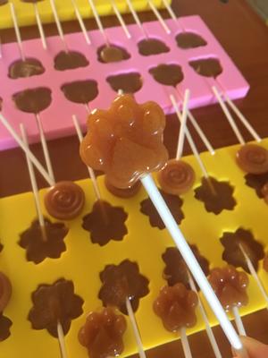 蜂蜜棒棒糖的做法 步骤3