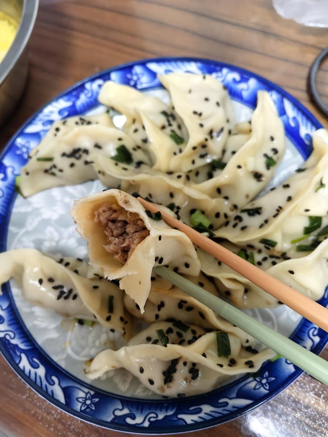 猪肉大葱饺子馅超级简单