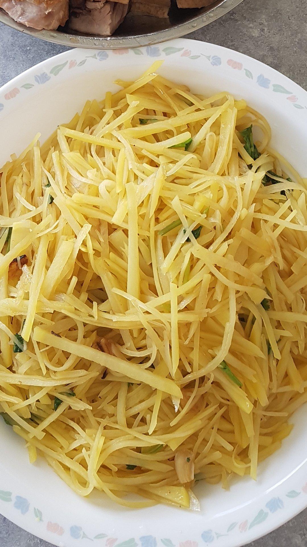 醋溜土豆丝