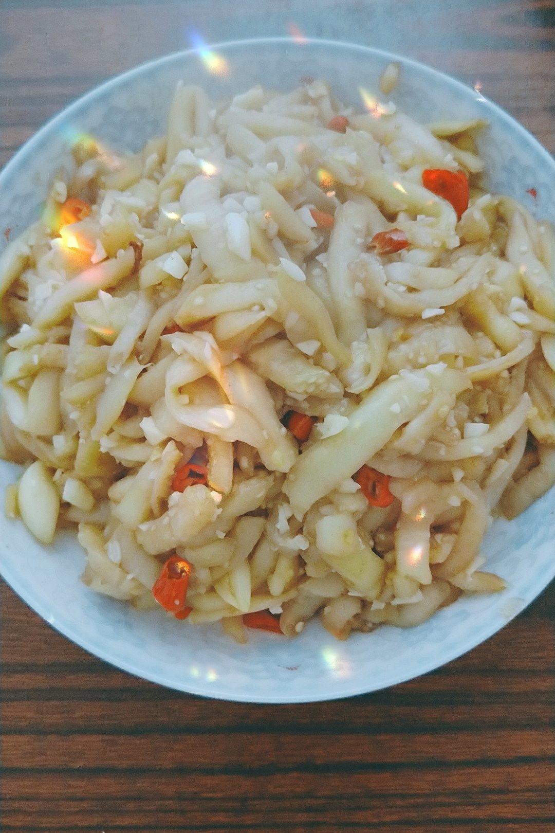 清爽少油又入味的家常炒茄子