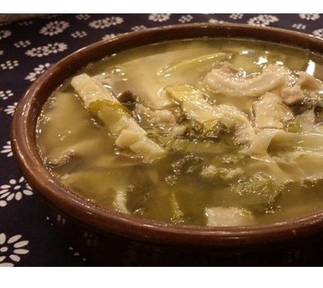 老饶家丨野生苦笋干煲排骨