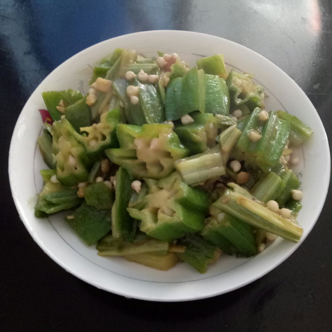 清炒秋葵