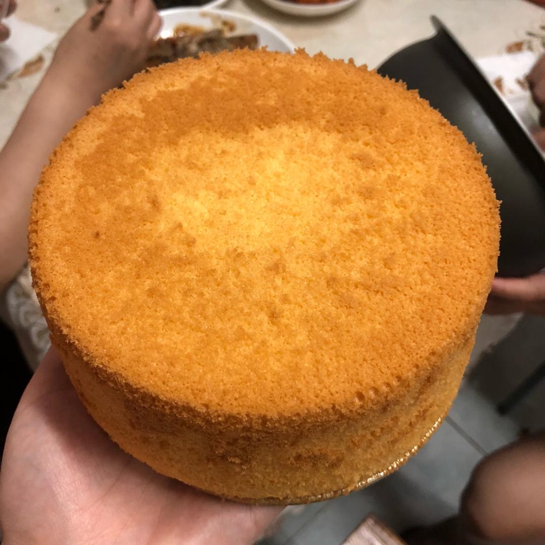 6寸基础戚风（蛋糕胚）