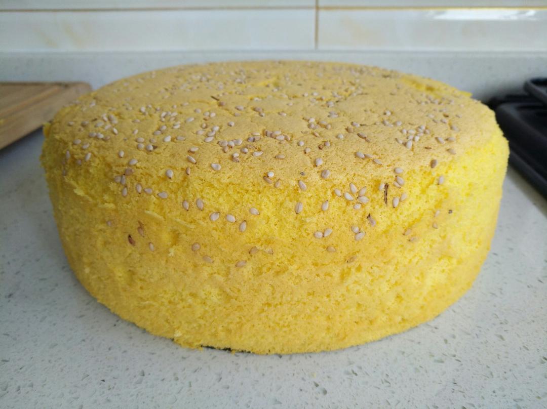 超好记八寸戚风蛋糕（后蛋法）