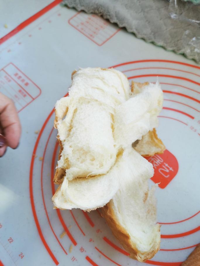 纯奶手撕吐司的做法 步骤1