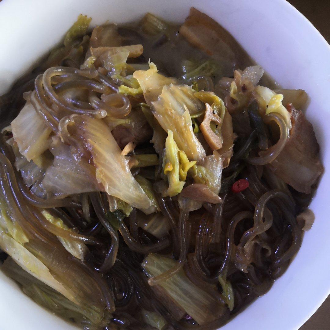 白菜炖粉条