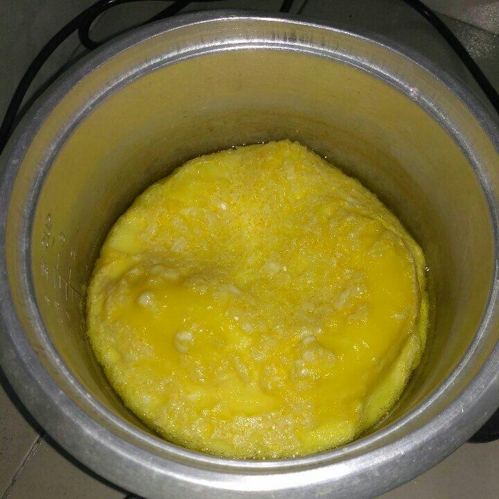 电饭锅制作的蛋糕