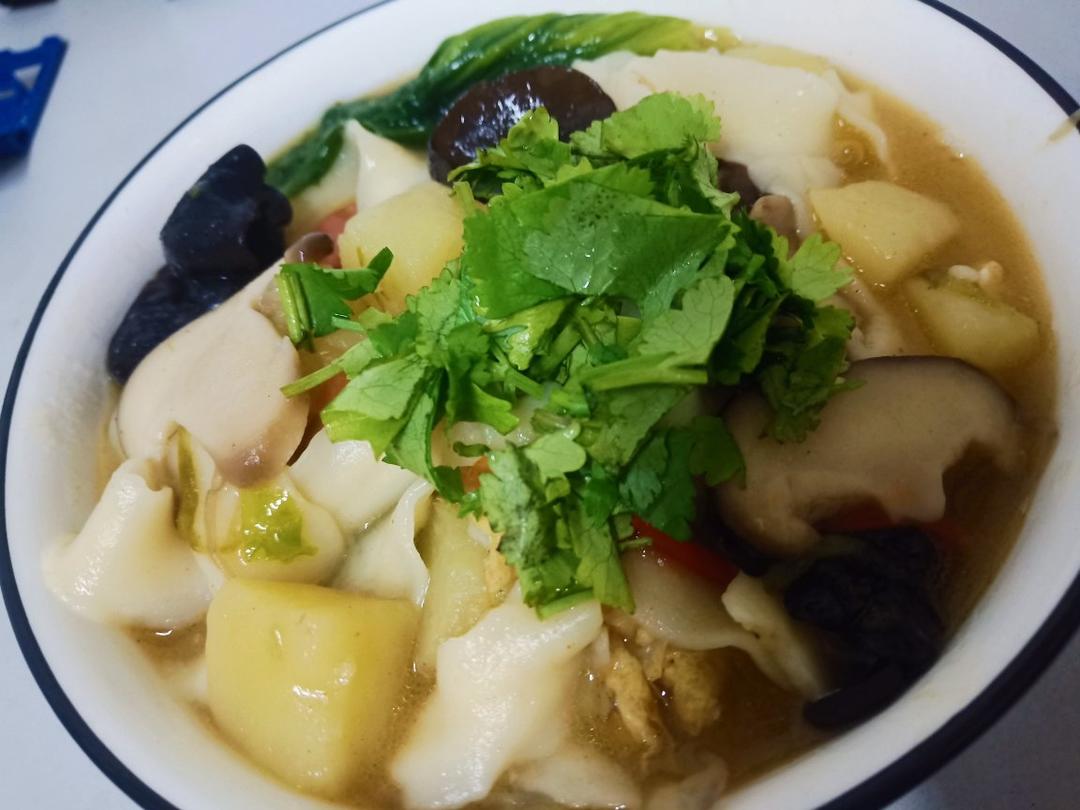 鸡蛋炝锅面