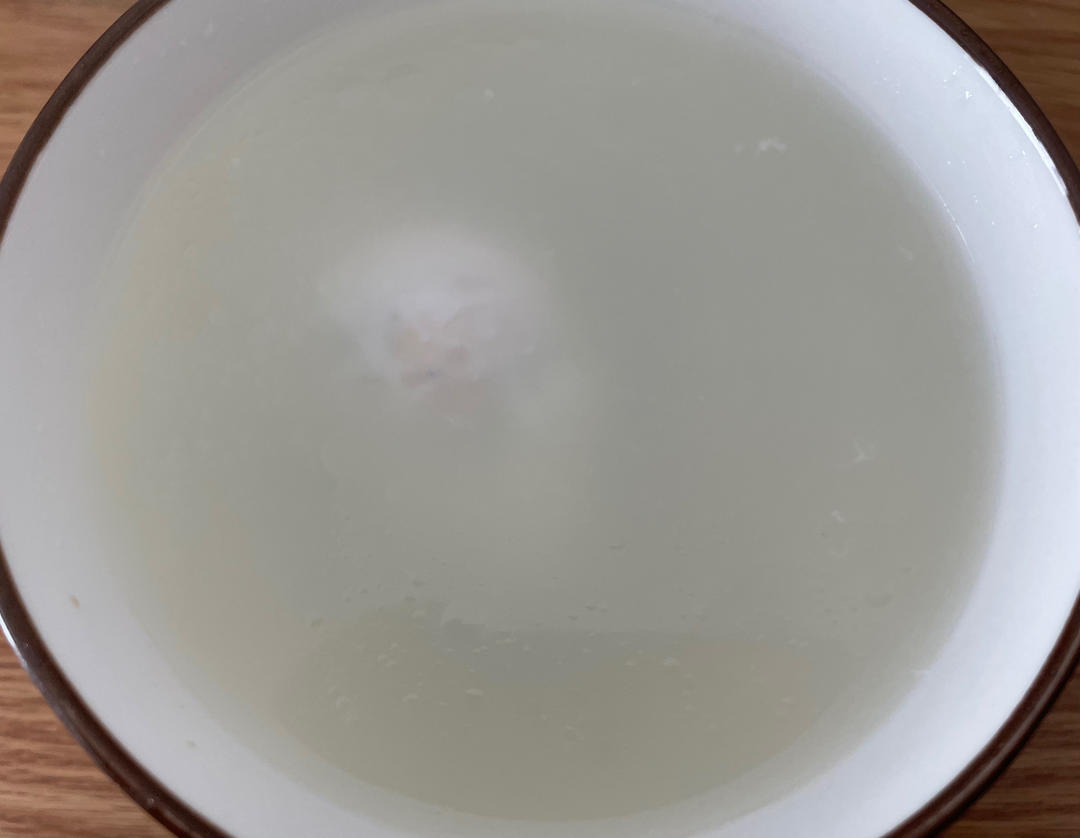 鸡蛋肉饼汤