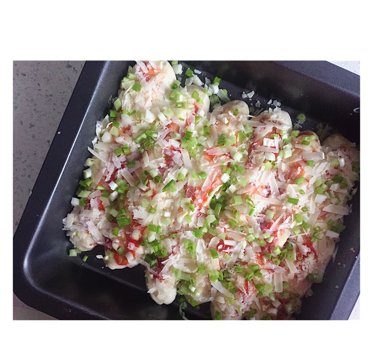 香葱芝士面包条