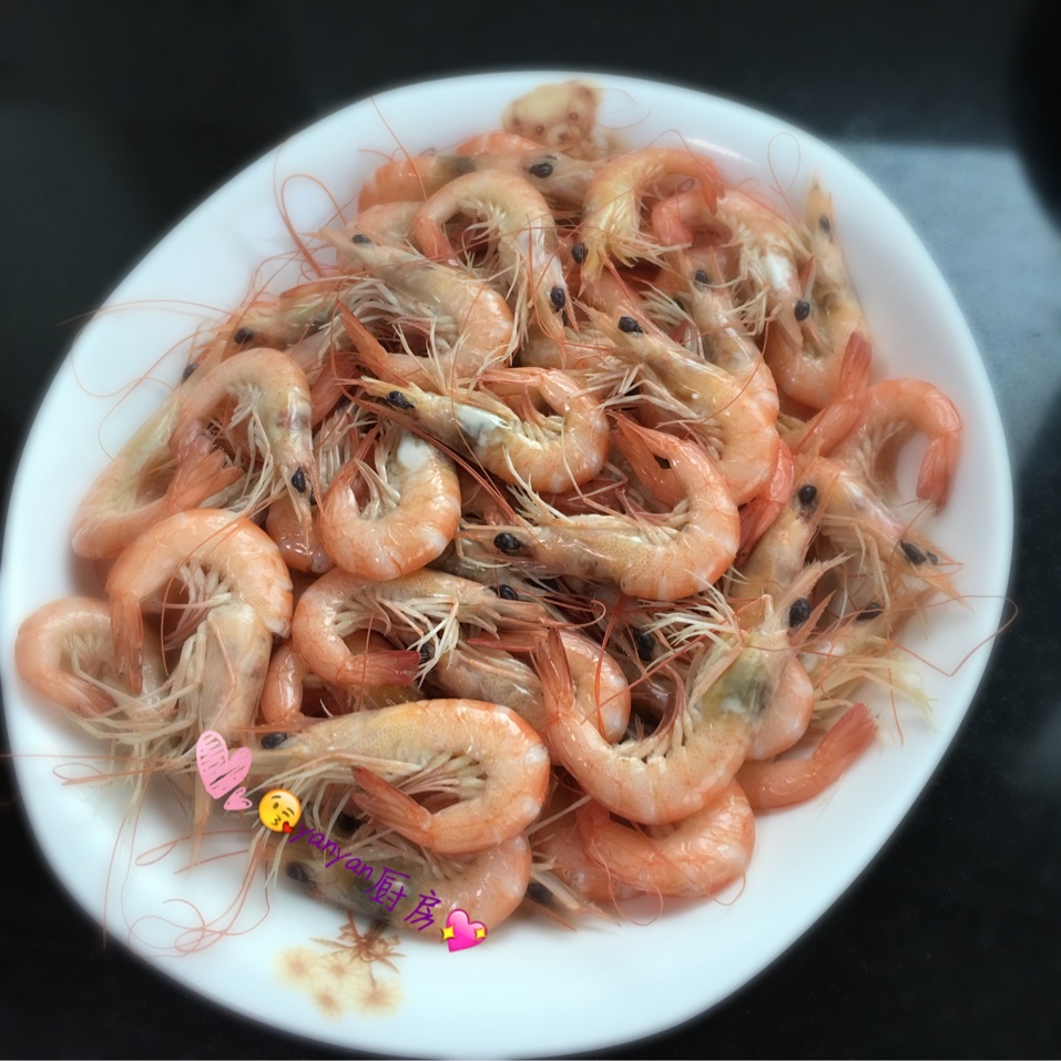 时光荏苒yan做的白灼泥虾
